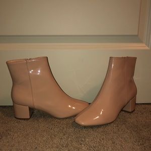 Forever 21 Nude Booties